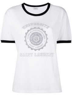 футболка University Saint Laurent Saint Laurent