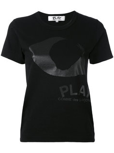 футболка с принтом глаза Comme Des Garçons Play