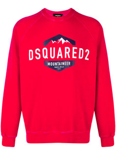 толстовка с принтом логотипа Dsquared2