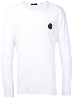 logo print longsleeved T-shirt Bassike