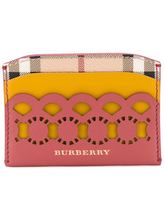 визитница с резным узором Burberry