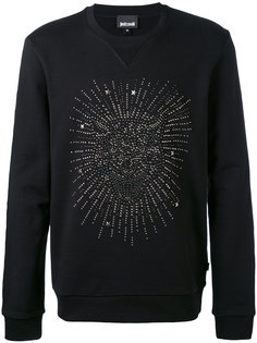 толстовка с тигром из заклепок Just Cavalli