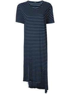 striped tail T-shirt dress Bassike