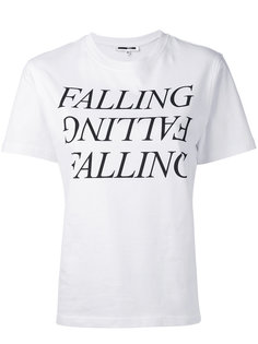 футболка с принтом Falling McQ Alexander McQueen