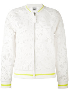 mesh bomber jacket Twin-Set