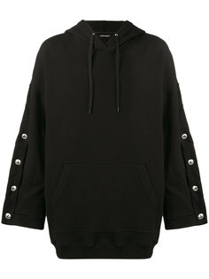 Oversized Hoodie with Arm Button Fastening Y / Project