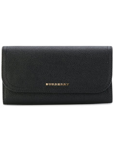 кошелек с логотипом на бляшке Burberry