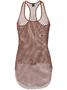 mesh tank top Alexandre Vauthier