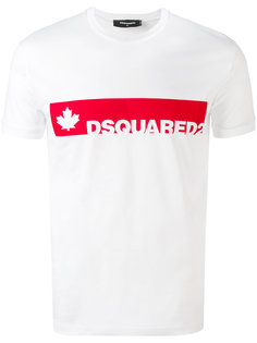 футболка с принтом Dsquared2