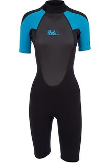 Гидрокостюм (Комбинезон) женский Billabong Launch Springsuit Turquoise