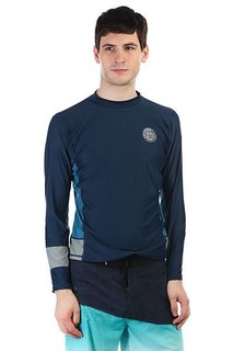 Гидрофутболка Rip Curl Aggrolite Relaxed L/S Blue