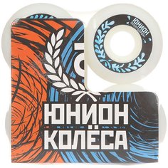 Колеса для скейтборда для скейтборда Юнион Water Ф5 White/Black/Light Blue 98A 50 mm