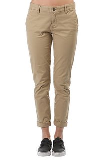 Штаны прямые женские Element Keith Desert Khaki