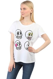 Футболка женская Cheap Monday Have Tee Personal Skull White