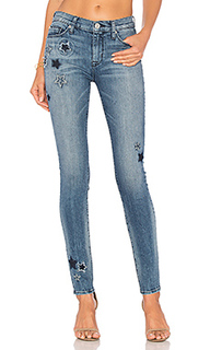Супер узкие джинсы средней посадки nico - Hudson Jeans
