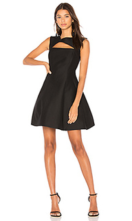 Asymmetrical v neck dress - Halston Heritage