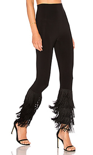 Fringe hem legging - Norma Kamali