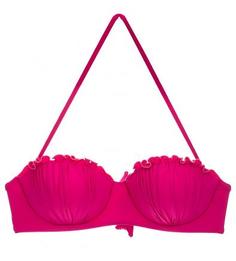 Купальный топ цвета фуксии с твердыми чашами MC2 Saint Barth