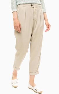 Укороченные брюки с застежкой на молнию и две пуговицы S.Oliver