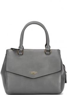 Серая сумка из искусственной кожи с короткими ручками Fiorelli