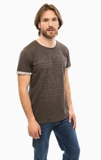 Хлопковая футболка с круглым вырезом Pepe Jeans