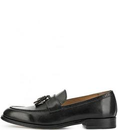 Черные лоферы с кожаной подошвой Aldo