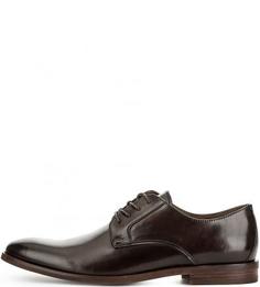 Коричневые туфли из натуральной кожи Aldo