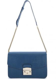 Маленькая сумка через плечо из сафьяновой кожи Furla