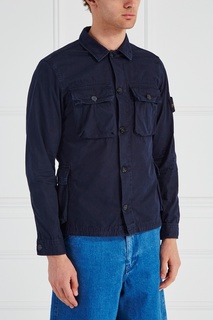 Хлопковая рубашка Stone Island