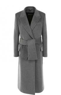 Кашемировое пальто с широким поясом Tom Ford