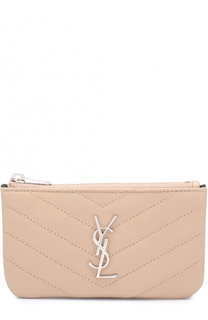 Футляр для ключей с логотипом бренда Saint Laurent