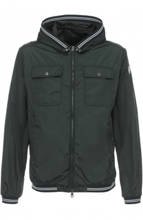 Куртка на молнии с капюшоном Moncler