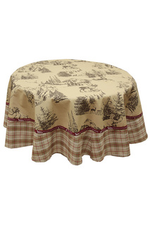 Скатерть круглая NATUREL