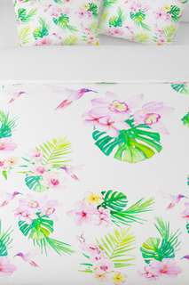 КПБ семейное "Утро в тропиках" Сирень