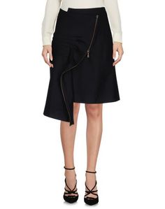 Юбка до колена Saint Laurent