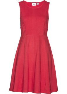 Трикотажное платье (красный) Bonprix