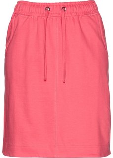 Трикотажная юбка (ярко-розовый) Bonprix