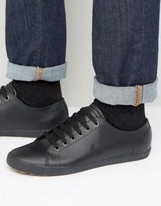 Кожаные кеды Fred Perry Kingston - Черный