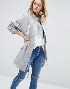 Легкая oversize‑куртка ASOS - Серый