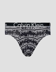 Хлопковые трусы Calvin Klein ID - Черный
