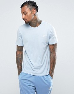 Футболка с вышитой галочкой Nike 827021-458 - Синий