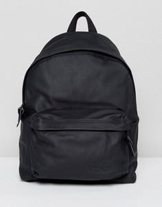 Уплотненный кожаный рюкзак Eastpak PakR - 24 л - Черный