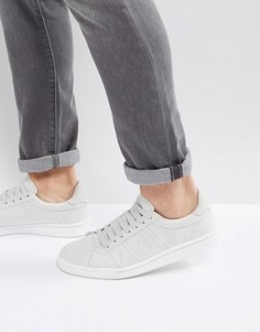 Серые хлопковые кроссовки Fred Perry B721 - Серый