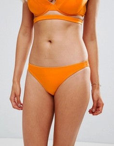 Бикини плавки‑хипстеры эксклюзивно для ASOS FULLER BUST - Оранжевый