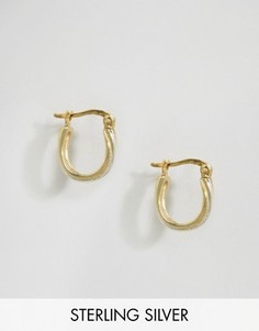 Серебряные серьги-кольца 13 мм ASOS - Серебряный