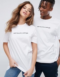 Футболка с принтом Individuals Unified ASOS - Белый
