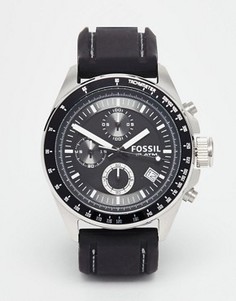 Часы с силиконовым ремешком Fossil Decker CH2573 - Черный