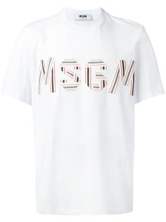толстовка с принтом-логотипом MSGM