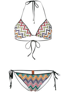 бикини с принтом зигзаг Missoni
