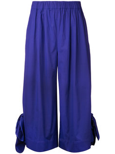 широкие укороченные брюки  MSGM